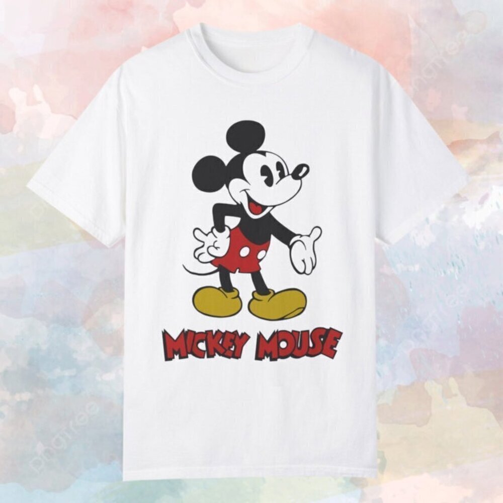 197s Walt Disney World Mickey Mouse Retro Cartoon Fan Collector Gift T-Shirt